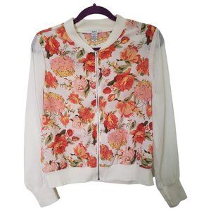 NWT Women's Blouse Bar III Size M Multicolor made in Mexico